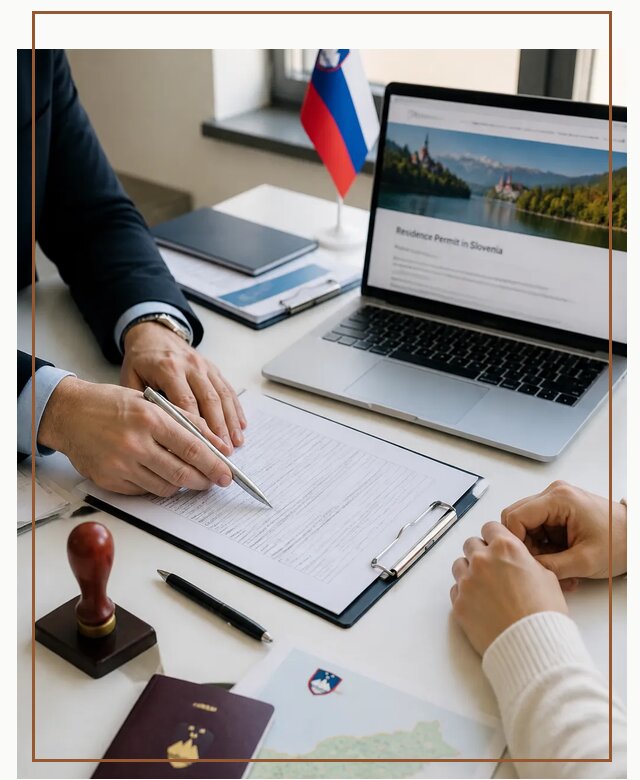 Оформление вида на жительство в Словении под ключ в Партизанске