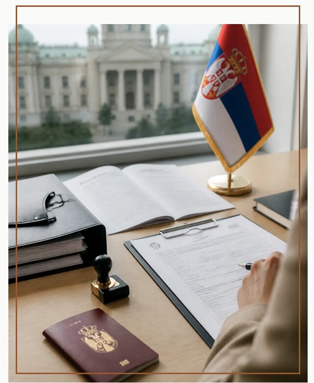 Оформление гражданства Сербии под ключ для переезда в Партизанске